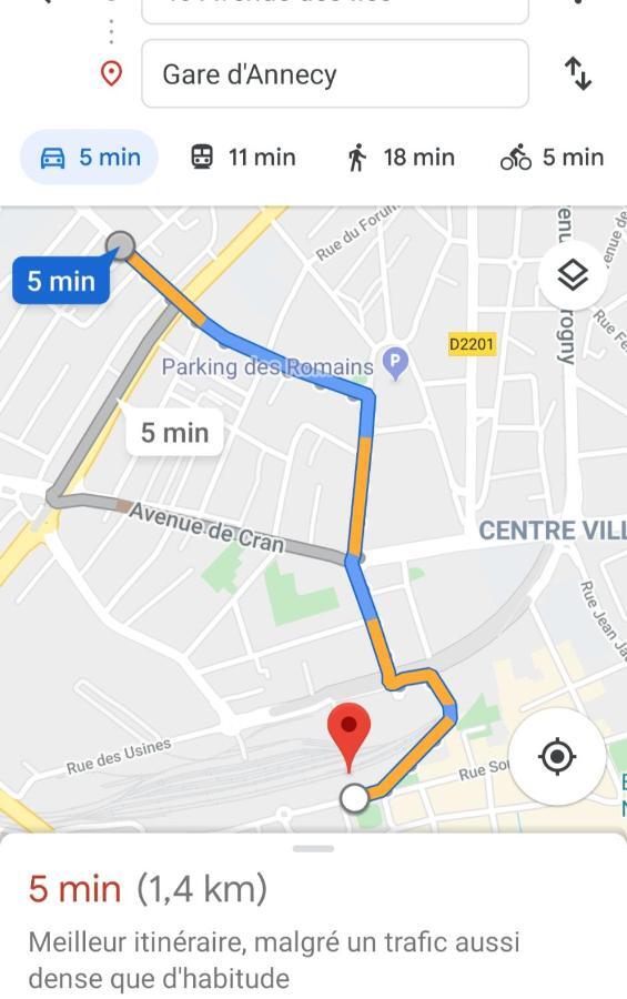 Le Golden Green A 5Min Du Centre-Ville Avec Parking Privatif Gratuit آنسي المظهر الخارجي الصورة